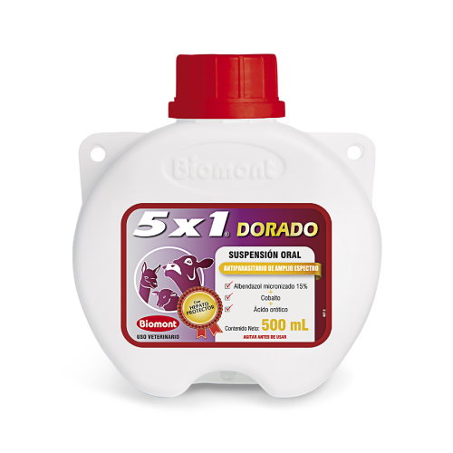 5x1 Dorado (Antiparasitario Oral)
