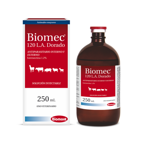 BIOMEC 120 L.A DORADO (Antiparasitario Inyectable)